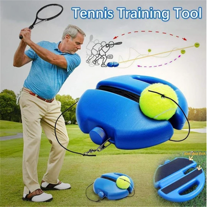 🎾 Tenisz edzőtábla — automatikus pattanás, hordozható kialakítás, minden szintű játékos számára alkalmas ✨ | Fejleszd a reflexeidet egyedül is!