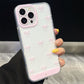 🌸 Ütésálló, átlátszó, világító mobiltelefon-tok csillogó masnival – Rugalmas TPU szél, karcmentes – Utánvét 📱✨