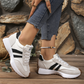 🌸 Vastag talpú női sneakers – magasságnövelő hatással | Ideális sétához, edzéshez és városi programokhoz 🛍️