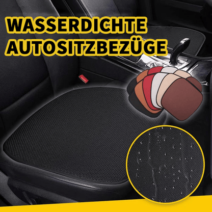 🚗 Lélegző és csúszásgátló pamut autóülés huzatok | Egész évben kényelmes, univerzális méret
