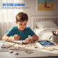 👦🎁 STEM drón készlet gyerekeknek – fa | Összerakható, repül, biztonságos – Utánvét ✨