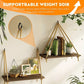 🧗 20–80 db leesésgátló karabiner – négyzet alakú, biztonsági zárral | Lámpák, girlandok, bonsai fák, barkácsoláshoz – utánvéttel 📦