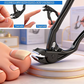 ✨ Prémium rozsdamentes acél körömvágó csipesz | Éles, ferde élű, ergonomikus – tökéletes körömápoláshoz otthon és utazáshoz 💅🧼