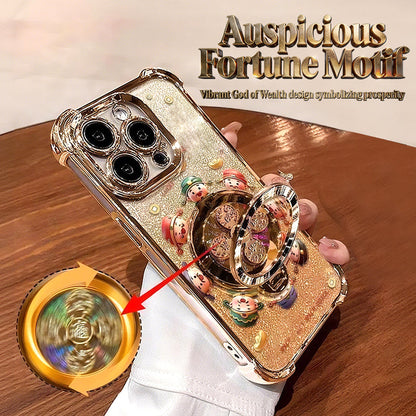 ✨ 360°-ban forgatható mágneses állvány tok | Vékony kialakítás és fokozott ütésvédelem