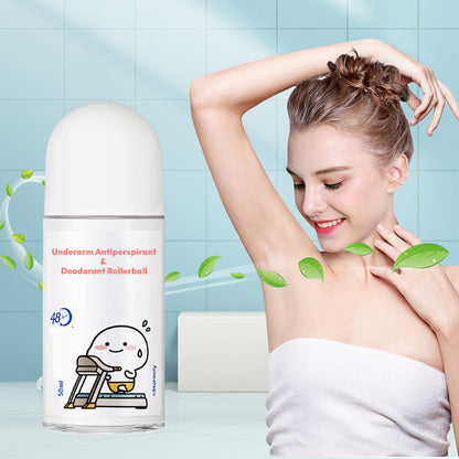 🔄 Hónalj Deodorant & Antiperspirant Rollerball | 48 Órás Frissesség és Könnyű Kenés