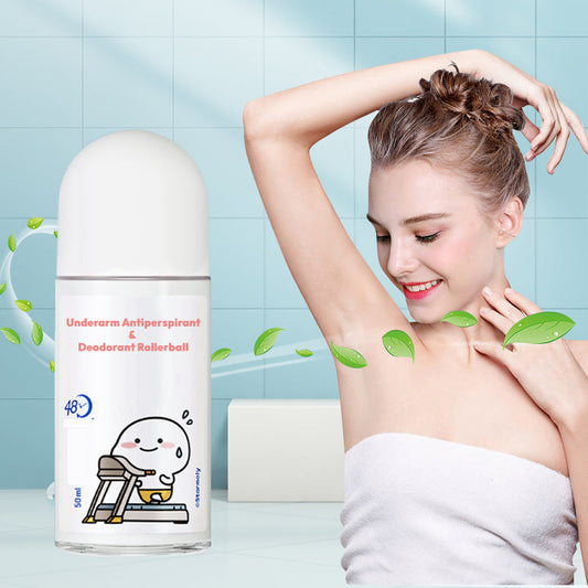 🔄 Hónalj Deodorant & Antiperspirant Rollerball | 48 Órás Frissesség és Könnyű Kenés