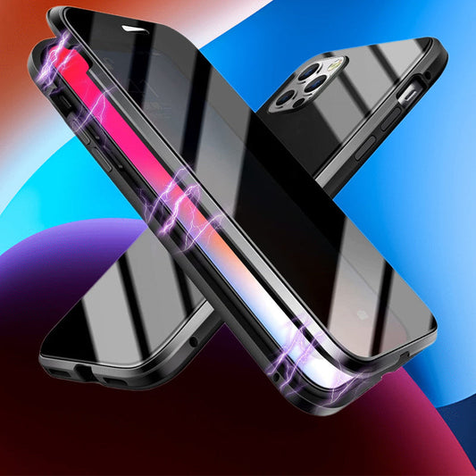 🔥 Kétoldalas edzett üveg telefon tok | Teljes védelem kijelzőre és hátlapra, ütésálló és karcolásmentes 📱✨