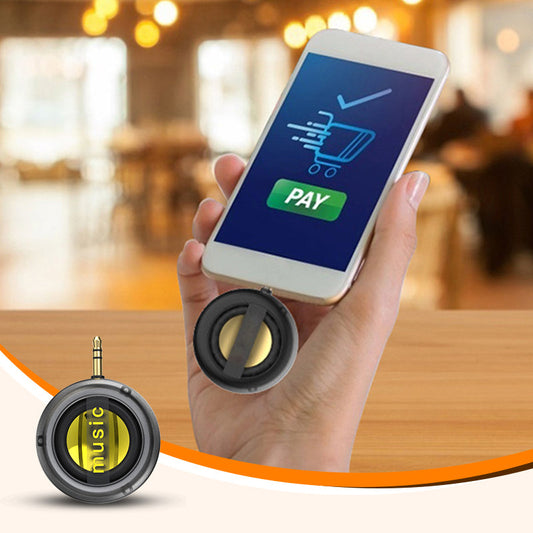 📢 Hordozható, csatlakoztatható mobiltelefon-erősítő | Azonnal növeli a zene és a hívások hangerejét