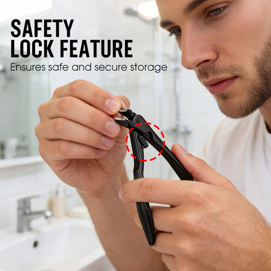 🌿 Rozsdamentes acél körömvágó amely megakadályozza a köröm fröccsenését 💅✨