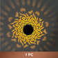 🌞 1+1 ingyen! Napelemes mandala lámpa – IP65, automatikus – Utánvét 💡