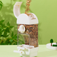 🌱 2 literes nagy kapacitású automatikus madáretető | Gravitációs adagolás – több magot tárol, napokig eteti a madarakat! ⏳