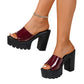 🔥👠 Trendi, bebújós, platformos szandálok – 11,5 cm-es bordás talppal, mezítlábas eleganciával és azonnali magassággal 💃💕 | Kényelmes, stabil járás – tökéletes nyári estékre és különleges alkalmakra ✨