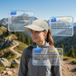 🧢 Női, széles karimájú, baseball stílusú napellenző sapka 🌞 | UPF 50+ védelem, légáteresztő anyag – ideális kertészkedéshez, túrázáshoz és strandoláshoz 🏖️✨