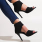 👠 Stílusos, karcsú sarkú női szandálok | Elegáns tűsarkú, nyitott orrú, bokapántos – tökéletes választás bulikra, esküvőkre és esti rendezvényekre ✨💃