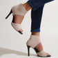 👠 Stílusos, karcsú sarkú női szandálok | Elegáns tűsarkú, nyitott orrú, bokapántos – tökéletes választás bulikra, esküvőkre és esti rendezvényekre ✨💃
