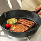 🍳 Öntöttvas serpenyő – tapadásmentes | 10-26 cm, minden tűzhelyre – Utánvét 🥘🍲