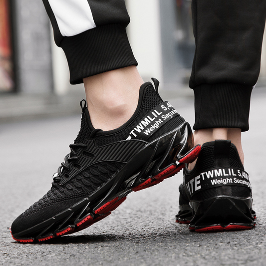 👟 Kényelmes és lélegző férfi cipő | Könnyű hálós anyag, bélelt talp – ideális sétához, kocogáshoz és mindennapi viselethez 🏃‍♂️✨