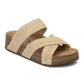 👡 Női, keresztbe fonott pántos, magas sarkú szandál | Espadrille platform, állítható bokapánttal – tökéletes nyári strand- és szabadidőruhához ☀️✨