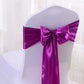 🎀 DIY csokornyakkendő székhuzat szalag | Szatén, 6 színben, állítható hosszúságú – esküvőkhöz és partikhoz ✨