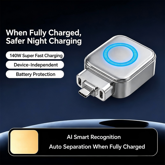🛡️ Okos gyorstöltő adapter – Automatikus kikapcsolás, túlfeszültség-védelem, kompakt – Utánvét ⚡🔋