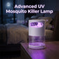 🦟 USB-s rovarirtó lámpa – szúnyogcsapda LED-del | Csendes, vegyszermentes – Utánvét ✨