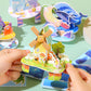 ⭐ 3D-s kirakós játék – fa puzzle, kreatív, fejlesztő – Utánvét 🔥✨