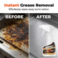 🧴 Konyhai és grilltisztító spray | Erős zsírtalanító, eltávolítja az odaégett zsírt – Utánvéttel ✨