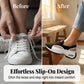 👟 Légáteresztő, kivágott női slip-on cipő | Hálós felsőrész, könnyű sétálócipő, nyári – Utánvéttel ✨
