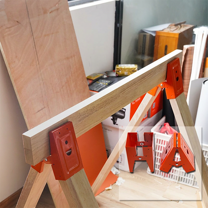 🔨 Nehéz teherbírású fűrészló tartó konzol | Leszorítóbilincs, raktáron – Utánvét 🛠️✨