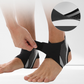 🦵 Legkelendőbb boka rögzítő – Y-alakú stabilitás, légáteresztő anyag, nyitott sarok – Utánvét 👟✨