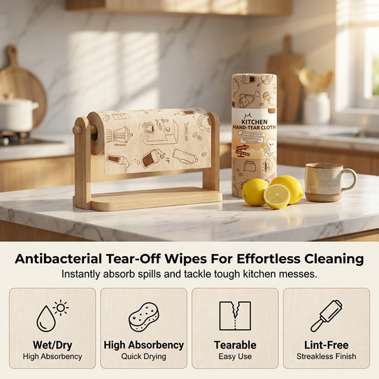 🧼 Letéphető törlőkendők nedves és száraz használatra | 100%-ban biológiailag lebontható – Utánvéttel ✨