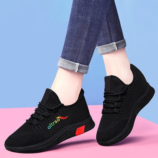 👟 Stílusos, lélegző hálós női cipő | Könnyű, légpárnás, csúszásgátló – Utánvéttel ✨