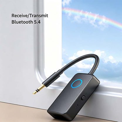 🎧🔋 BT 5.4 audio adapter – Vevő-adó egyben, hosszú üzemidő 📦