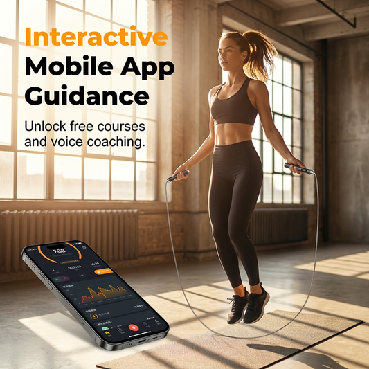 💪 Edzz okosan – Okos Bluetooth számlálós ugrókötél | App szinkron, súlyozott – Utánvét 📱✨