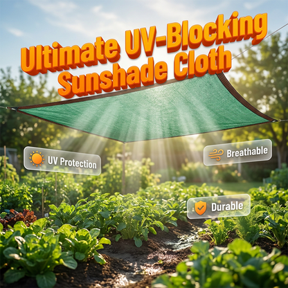 🌿 UV-álló napellenző szövet kültéri növénytakaráshoz | HDPE, 50–85%-os árnyékolás, lélegző – utánvéttel ✨