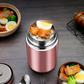 🍲 316-os rozsdamentes acélból készült vákuumszigetelt ételtartó | Szivárgásmentes fedél, széles nyílás, 600–1500 ml – Utánvéttel ✨