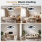 💡 Modern, csendes mennyezeti ventilátor LED-es világítással – Suttogásnyira csendes, távirányítóval – Utánvéttel ✨