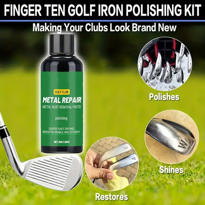 🏌️ Professzionális golfütő-polírozópaszta – Eltávolítja a rozsdát, a karcolásokat és az oxidációt – Utánvéttel ✨