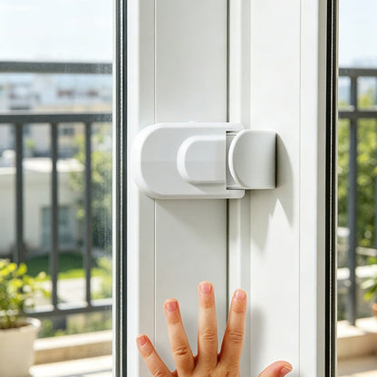 🚪 Gyermekbiztonsági zár beltéri ajtókhoz – Felső ajtózár, szabotázsbiztos, tartós fém – Utánvéttel ✨