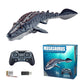 🦖 2,4 GHz-es RC Mosasaurus úszó játék vízpermet funkcióval – Valósághű, könnyű, vízálló – Utánvéttel ✨