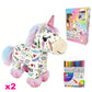 🦄 Varázslatos egyszarvú kifestő – többször használható, filctoll a csomagban – Fizetés átvételkor ✨