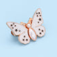 🌸 Levehető pillangó alakú övcsat – szerszám nélkül állítható – Utánvét 🦋✨
