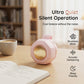 💨 Portable clip-on mini cooling fan – 3 speeds, USB-C rechargeable, 25dB quiet – Cash on delivery ✨