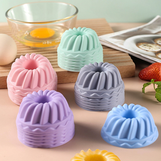 🧁 Szilikon fánkformakészlet – Tapadásmentes, hőálló, könnyen kivehető – Utánvéttel 🍩