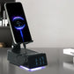 📱 3 az 1-ben Bluetooth-hangszórós telefonállvány – 360°-os elforgatás, állítható magasság, mágneses – Utánvéttel ✨