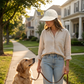 ✨ Női, UPF 50+ védelemmel rendelkező, elegáns, összecsukható napkalap – Összecsukható, lélegző – Utánvét 🌞👒