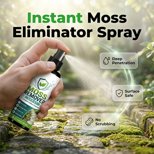 🌿 Moha- és algafolteltávolító – Azonnal használható spray, tetőkre, teraszokra, felhajtókra és homlokzatburkolatokra is alkalmas – Utánvéttel 💪