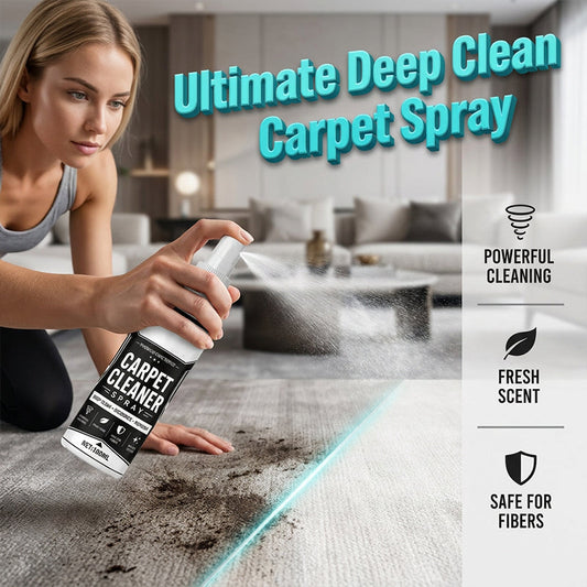 🧴 Deep Cleaning szőnyegtisztító spray – eltávolítja a foltokat és a szagokat, habzó hatás – utánvéttel ✨