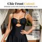 ⭐ Női áttört bikini-ruha, tengeri csillag díszítéssel – Könnyű, horgolt design, strand- és nyári viselet – Utánvét 🩱✨