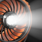 🔋 2026-os turbós kempingventilátor – 100 sebességfokozat, LED-kijelző, háromszoros hűtőteljesítmény – utánvéttel 💪